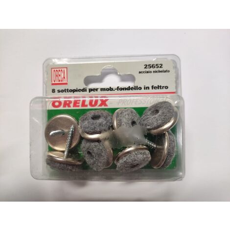 ORECA - SOTTOPIEDI PER MOBILI CON FELTRO25MM 8PZ