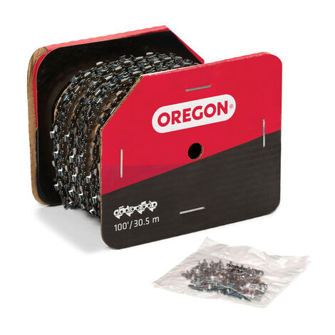 Oregon 20LPX - Rotolo Catena per Motosega 0.325" - 1.3mm Full Chisel Alta Prestazione con Sicurezza e Riduzione Vibrazioni