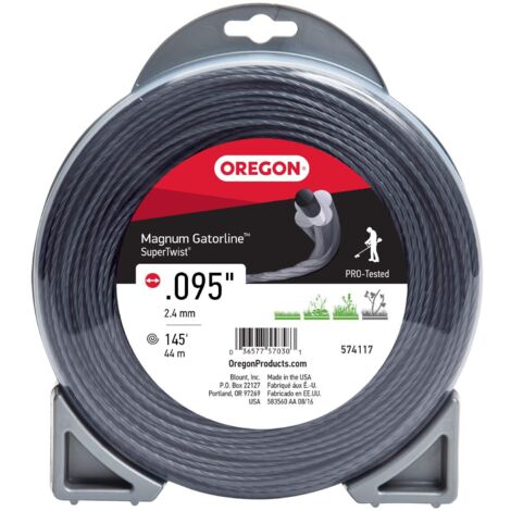 Oregon 574117 Magnum Supertwist Trimmer Line .095-Inch 1/2 libbra ciambella