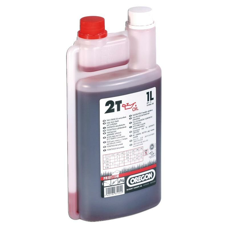 

oregon aceite motores dos tiempos semisintetico dosificador 1 l. - Mibricotienda