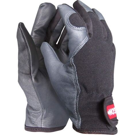 OREGON Arbeitshandschuhe aus Leder und Stoff 539171