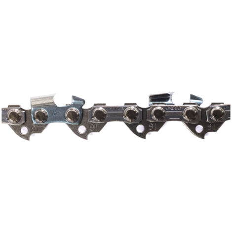 Oregon – Chaîne de tronçonneuse 91VXL062E – Pas 3/8' – Jauge 1.3mm – 62 maillons – Performance pour bois dur et teck