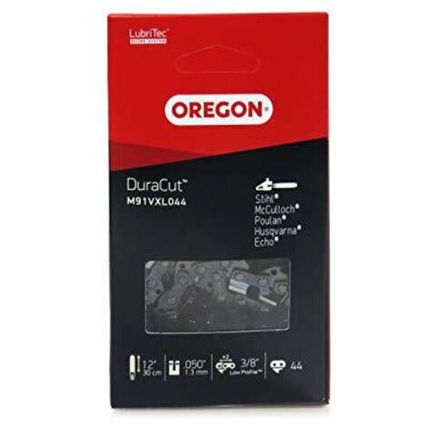 Oregon DuraCut M91VXL Catena per sega per barra da 30 cm, 44 maglie guida, 1,3 mm, compatibile con Stihl