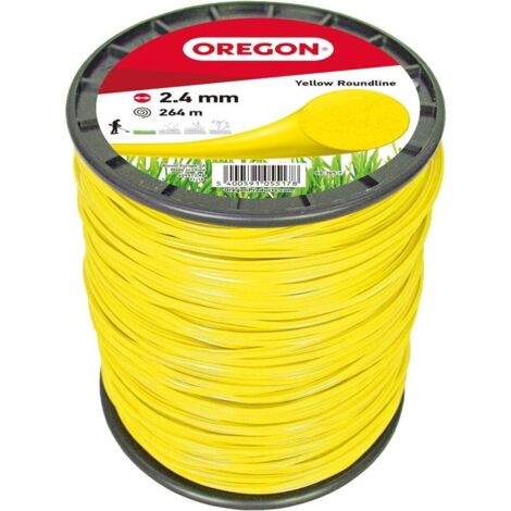 Oregon Gelber Freischneidefaden Yellow Roundline 2,4 mm Durchmesser 264 m Länge