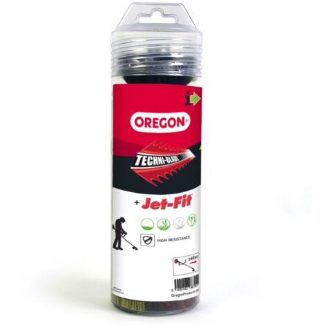 Oregon Jet-Fit Fadenkopf und Techni Blade Kit
