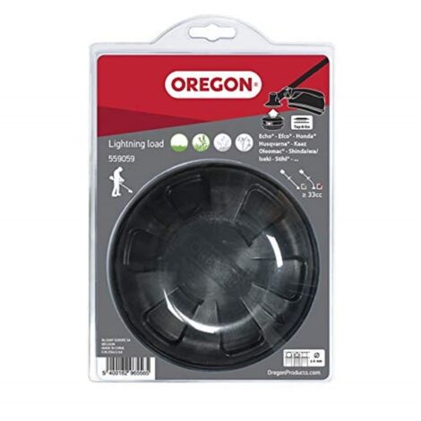 Oregon Lightning Load Pro Testina Universale Tap and Go Bump Fit, Adatta alla maggior parte dei Decespugliatori ad Albero Dritto oltre i 33 cc