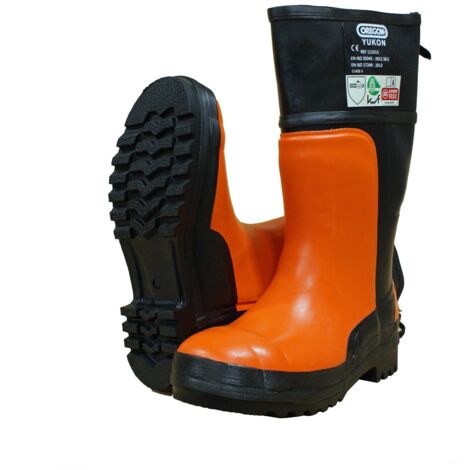 Oregon Yukon Schnittschutz Gummistiefel Klasse 3 mit Stahlkappe Gr. 47