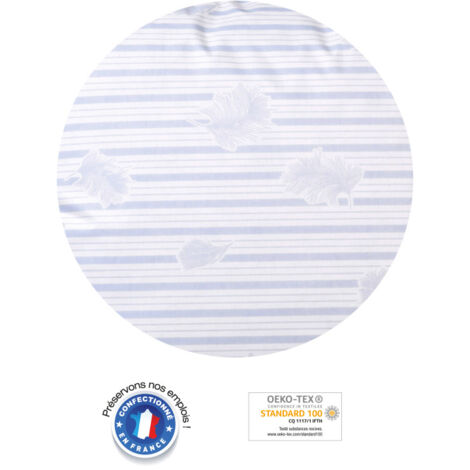Oreiller 60 x 60 cm Blanrêve Gamme Naturelle "Prestige" plumes véritables confort moelleux