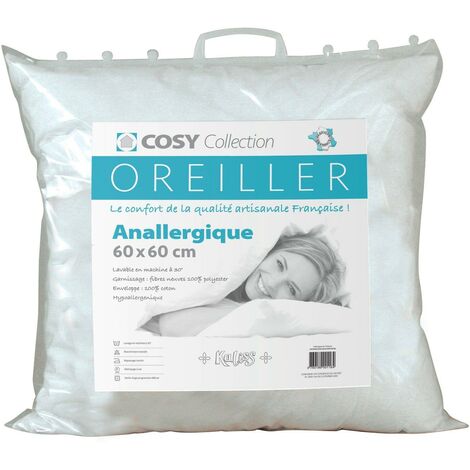 Oreiller 60X60 - Anallergique