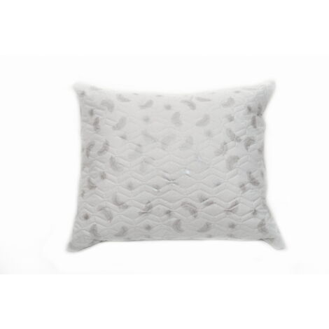 Oreiller 70X80 Anti-allergique avec plumes argentées PREMIUM