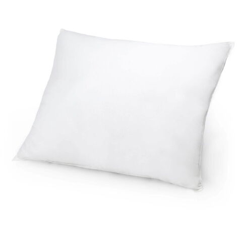 Oreiller 70x80 en microfibre antiallergique blanc non matelassé