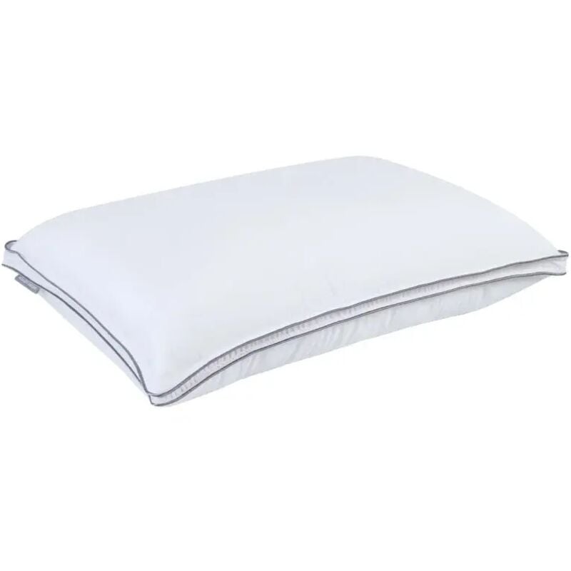 Meubletmoi - Oreiller ajustable 65 x 45 cm avec mousse à de mémoire de forme - moon