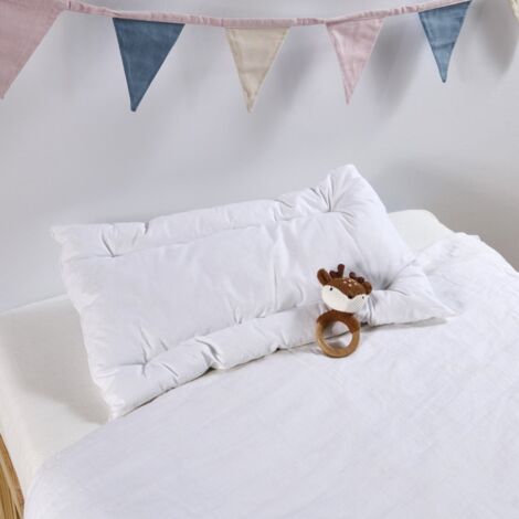 Oreiller Anti-acariens plat pour bébé - 40x60cm