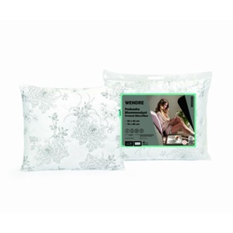 Oreiller Blommenslyst 50x60 cm - Linge de lit en microfibre, garnissage recyclé