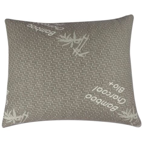 Oreiller au Charbon de Bambou Herzberg HG6050-BC