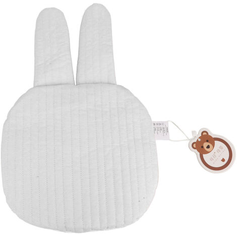 Oreiller Bébé Lapin Coton Doux Respirant Coussin Allaitement Portable 39cm