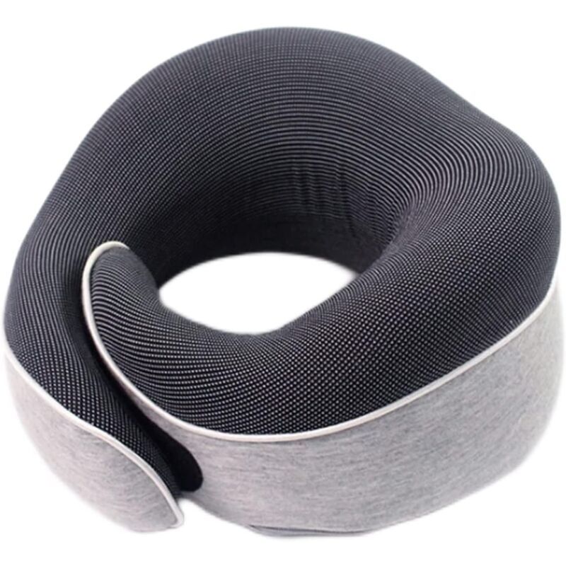 Choyclit - Oreiller Cervical De Voyage Portable En Forme De u, Coussin De Nuque Léger En Mousse à Mémoire De Forme, Oreiller De Soutien Du Cou,