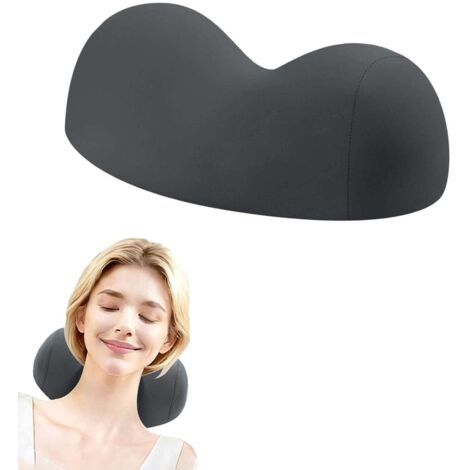 Oreiller Cervical Double Balle – Mousse Mémoire Noir
