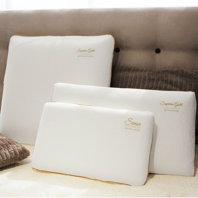 Oreiller Collector : Mousse à Mémoire de forme, Déhoussable - 50 x 30 cm