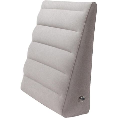 Oreiller compensé gonflable, soutien tête, épaules, dos, jambes, gonflage/dégonflage rapide, pour lit ou voyage