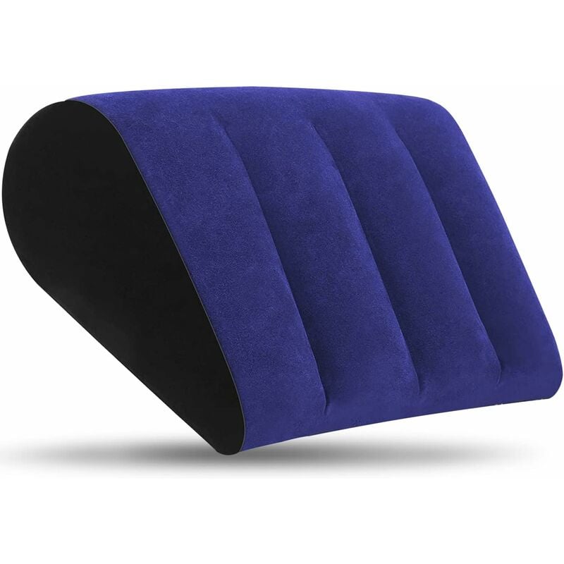 Oreiller compensé portable Coussin gonflable – Positionneurs de corps Oreiller compensé léger pour dormir, élévation des jambes, utilisation au lit,