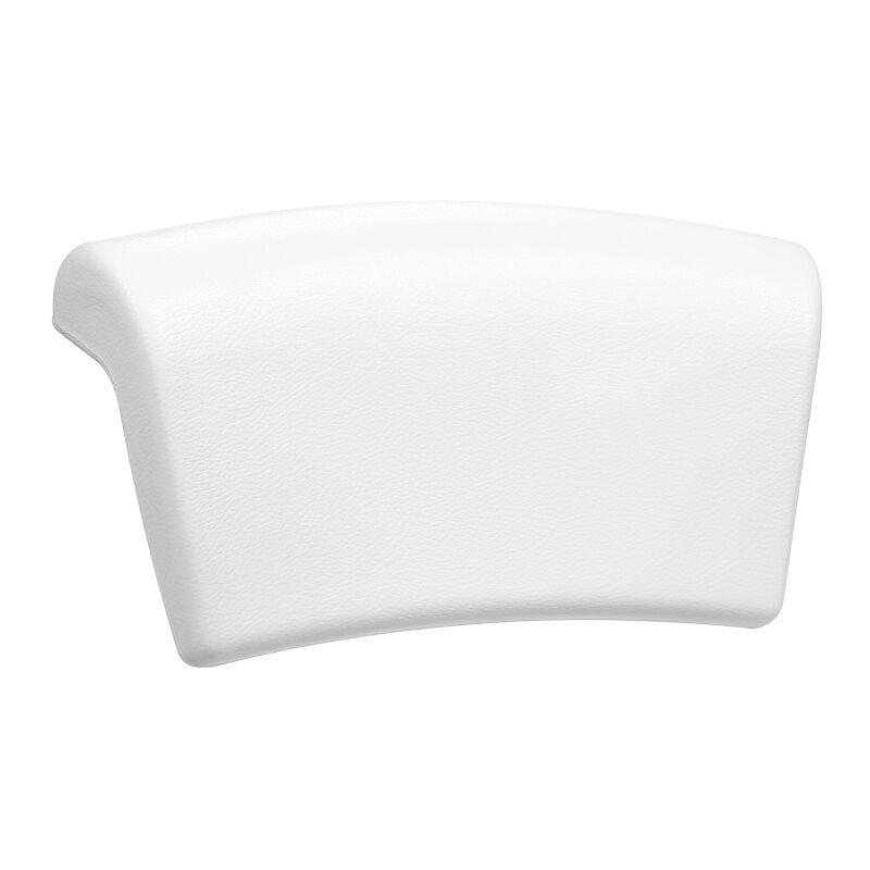 Lifcausal - Oreiller de bain doux, oreiller de baignoire imperméable, appui-tête, antidérapant, fournitures de salle de bain spa, blanc