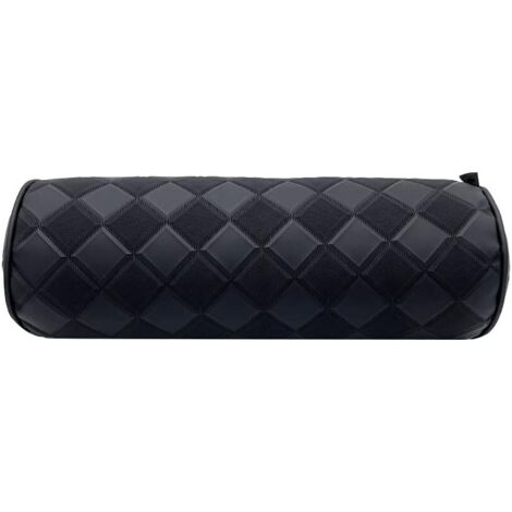 Oreiller de Cou de Voiture,Coussin Cou En Mousse à Mémoire Appui Nuque Cylindrique Soutien du Cou Cale-tête Siège De Voiture