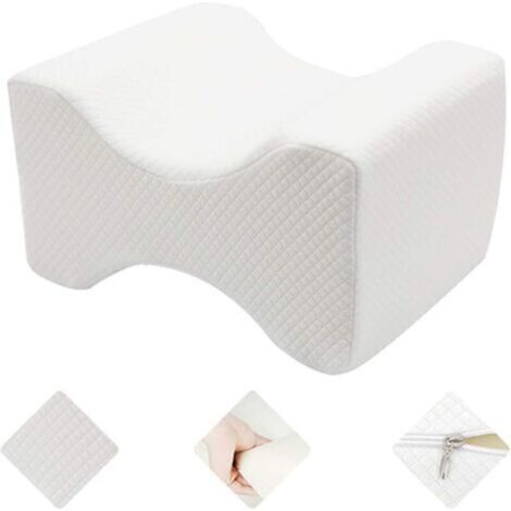 Oreiller De Genou en Mousse à Mémoire De Rebond Lent Lit Enceinte Oreiller De Sommeil Jambe Pince Jambe Oreiller Jambe Coussin Oreiller