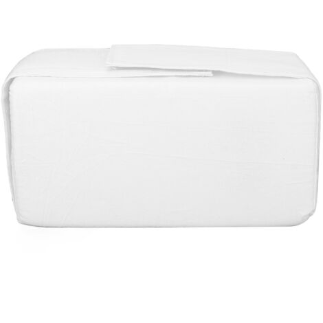 Oreiller de Genou Ergonomique pour Dormeur Latéral, Coussin de Jambe Amovible avec Sangle, Réduction de Pression Articulaire, Mousse Douce, Blanc