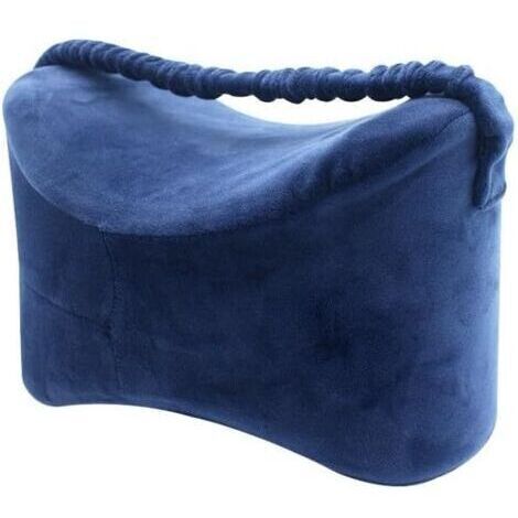 Oreiller de genou for dormeurs latéraux - Oreiller de jambe for dormir sur le côté - Oreiller en mousse à mémoire de forme for soulager les douleurs sciatiques et soulager les maux de dos