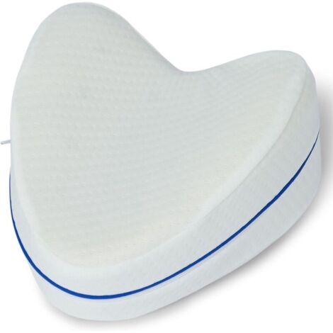 Oreiller de genou pour lit - Oreiller ergonomique - Oreiller de genou pour dormeurs latéraux - Oreiller de jambe - Oreiller de genoux - Mousse à mémoire de forme