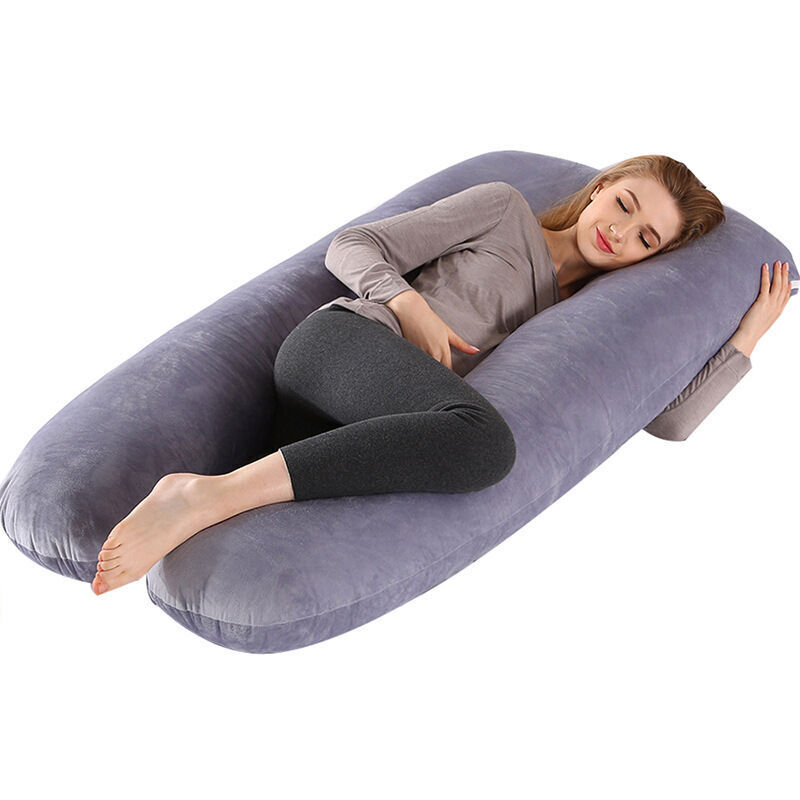 Oreiller de grossesse en forme de U Oreiller de grossesse