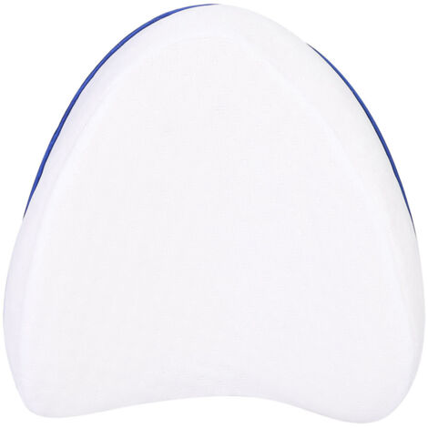 Oreiller de jambe en forme de cœur en mousse mémoire, respirant, pour soulager la pression et la fatigue, soutien pour le dos, les genoux et les jambes