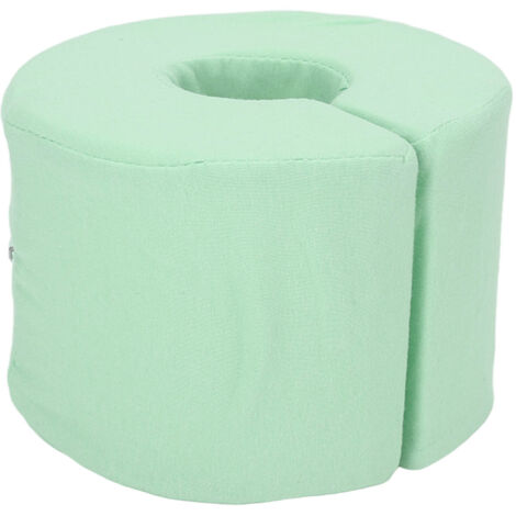 Oreiller de surélévation pour chevilles avec housse lavable - Soulagement des douleurs et récupération - Coussin orthopédique vert pour pieds