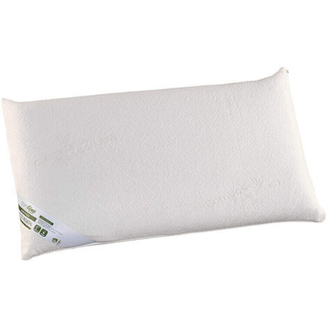 Oreiller en bambou visco-végétal doux fermeté  90 cm