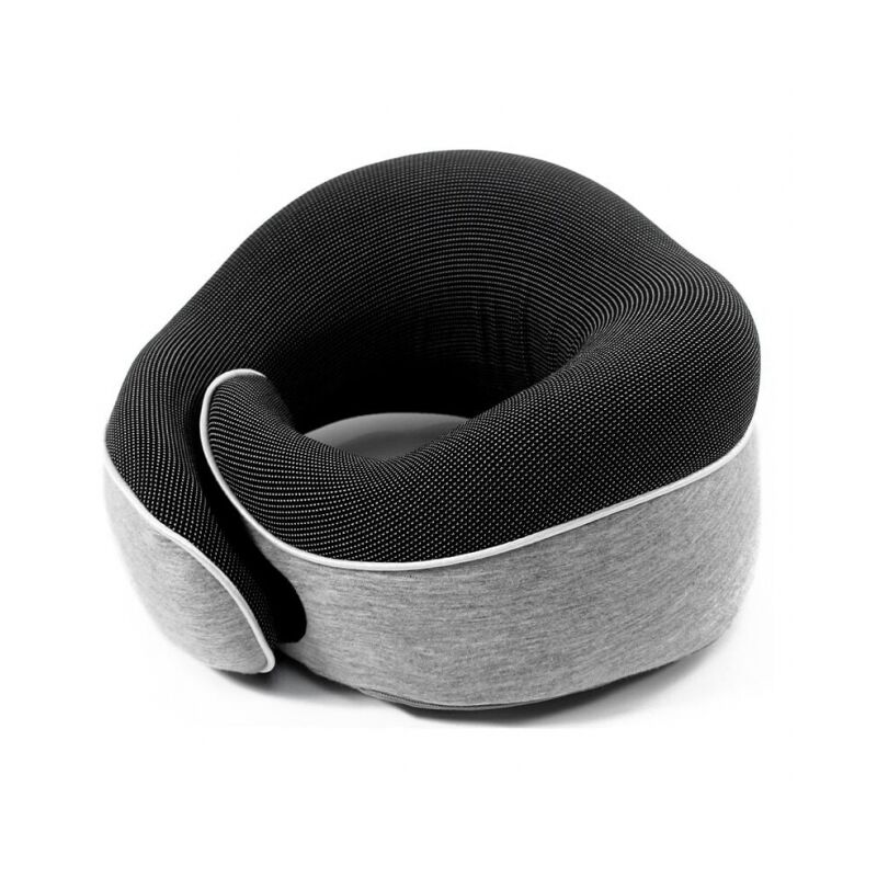 Oreiller en forme de u en mousse à mémoire de forme, oreiller de voyage en forme de u pour colonne cervicale, oreiller portable pour le cou d'avion