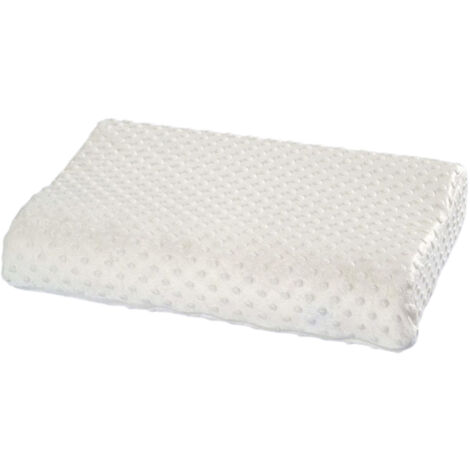 Oreiller en mousse à mémoire de forme et fibres de bambou, oreiller sain et respirant, oreiller correcteur pour soulager la fatigue cervicale