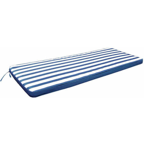 Oreiller en polyester amovible et imperméable 150x45 cm Blue