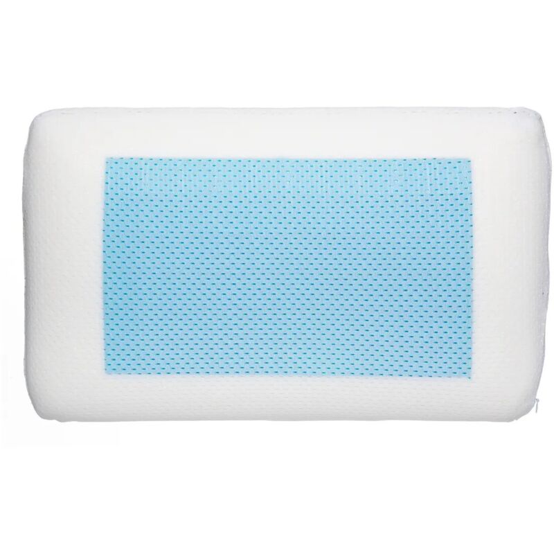 Oreillers ergonomique - Gel rafraichissant - L 50 cm x P 30 cm x H 12 cm