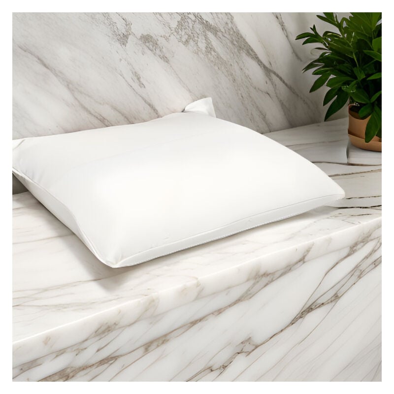Bysommiflex - Oreiller Ergonomique Plat en Mémoire de Forme – Confort et Soutien Optimaux pour un Sommeil Réparateur