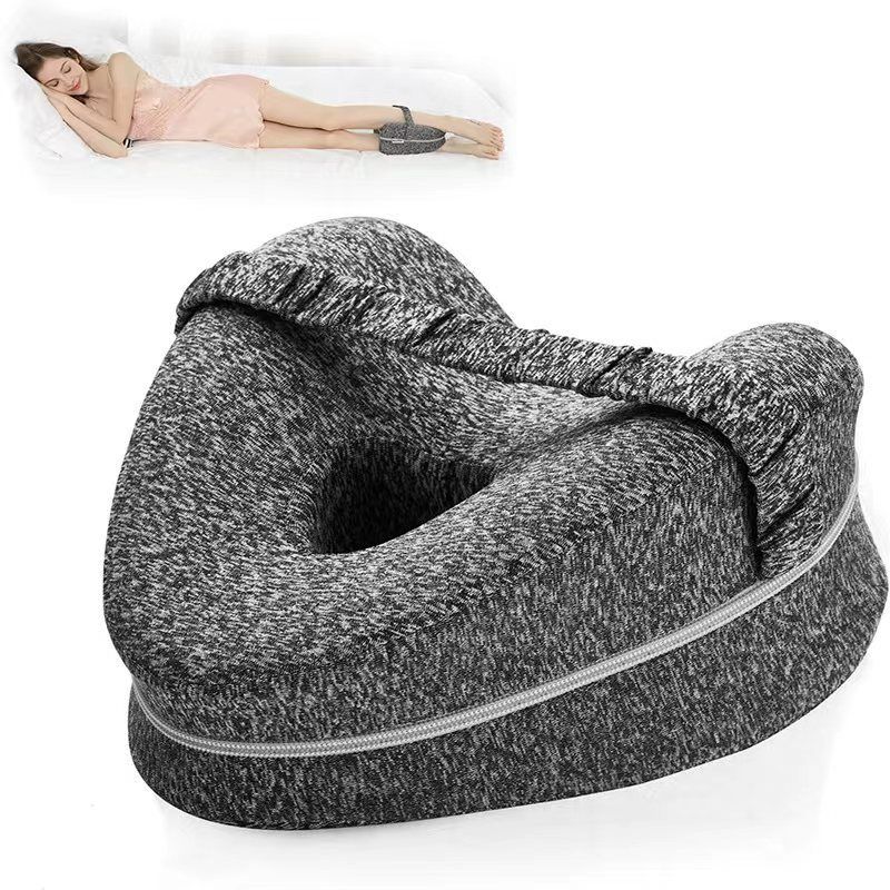 Oreiller Jambes Orthopédique, Coussin Genoux Nuit Coussin Orthopédique, Coussin Ergonomique Genoux, Coussin pour Genoux Dormir avec Memoire Forme