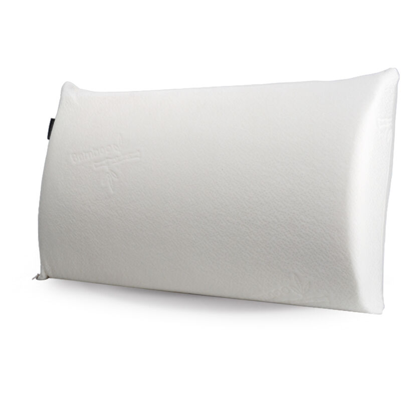 Linnea - Oreiller nomade Visco-végétal à mémoire de forme 60x33