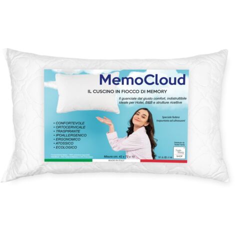 OREILLER oreiller noeud Memory MemoCloud Made in Italy