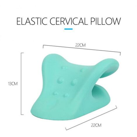 Oreiller orthopédique en mousse à mémoire de forme pour Massage du cou, extensible, cervicales, vertèbres, soulage les douleurs cervicales, pour la maison,02,République tchèque