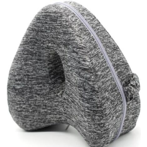 Oreiller Orthopédique pour Genou et Jambe pour Dormir sur Le Côté, Oreiller Genoux pour Dormir avec Tissu Respirant et Lavable en Machine. Soulagement Efficace des douleurs sciatiques