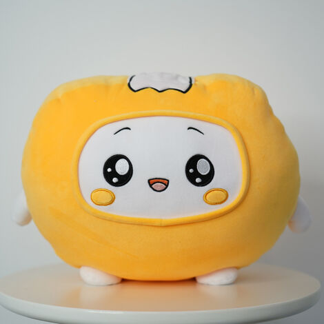 Oreiller peluche doux en forme de branche et pierre, coussin câlin cartoon - Idéal comme cadeau pour couple ou amis