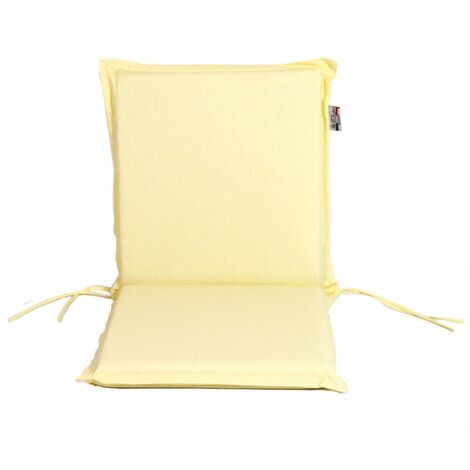 Oreiller pour chaises fauteuils avec un dossier Fabotex à faible Zippo  Beige