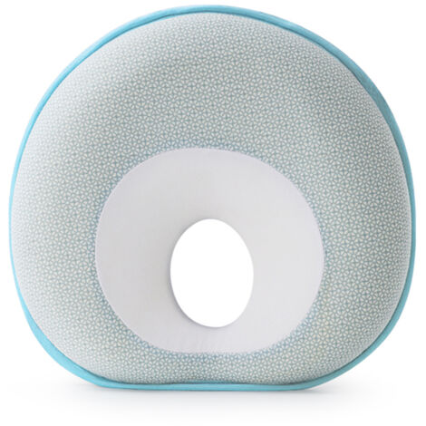 Oreiller pour nouveau-né pour éviter la tête plate Oreiller confortable pour façonner la tête de bébé Oreiller en mousse à mémoire de forme pour nourrissons de 0 à 12 mois