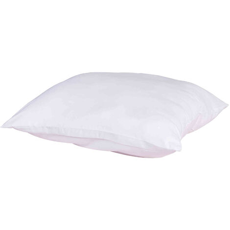 Oreiller recyclé moelleux enveloppe microfibre 60x60