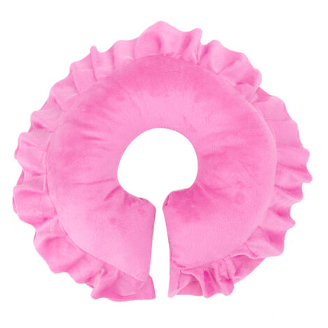 Oreiller Visage Détachable en Forme de U pour Lit de Massage - Rose